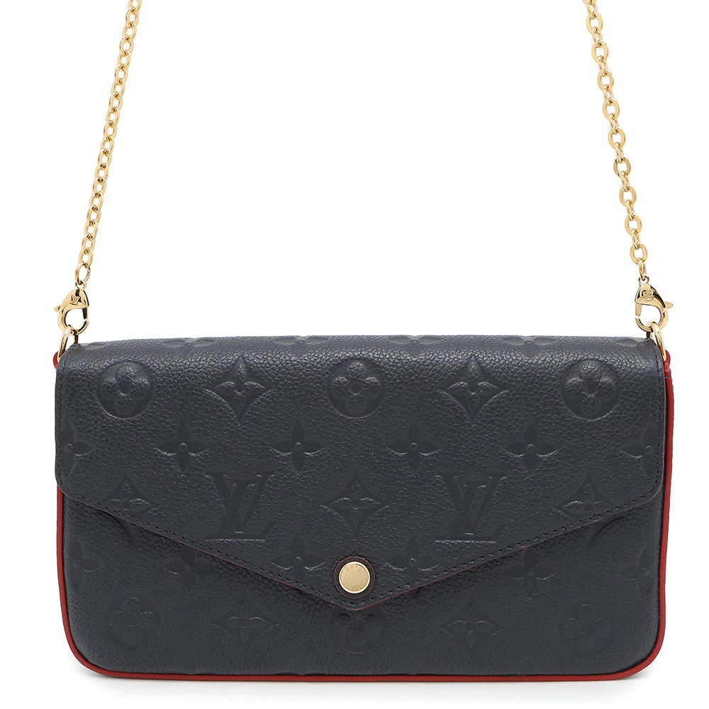 Louis Vuitton Chain Wallet Monogram Empreinte Pochette Felicie